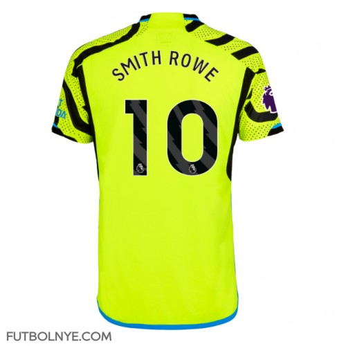 Camiseta Arsenal Emile Smith Rowe #10 Visitante Equipación 2023-24 manga corta